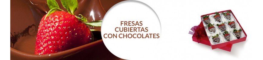 Fresas cubiertas de chocolate